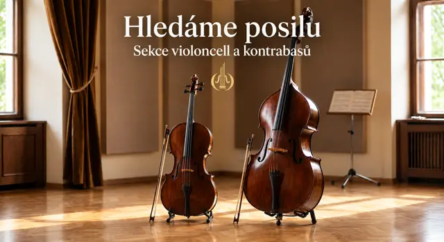 Hledáme posilu do sekce violoncell a kontrabasů